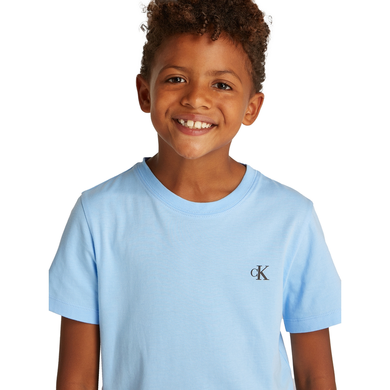 Jongens T-shirt IB0IB010930G0 /2pack Calvin Klein Jeans OFF-WHITE