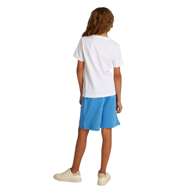 Jongens T-shirt IU0IU00543YAS Calvin Klein Jeans Wit