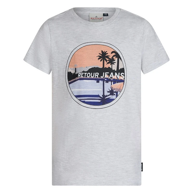 Jongens T-shirt Jody Retour LICHT GRIJS