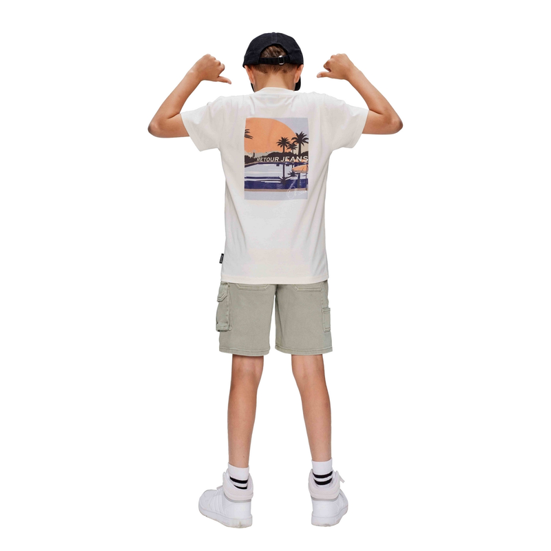 Jongens T-shirt Joshua Retour OFF-WHITE