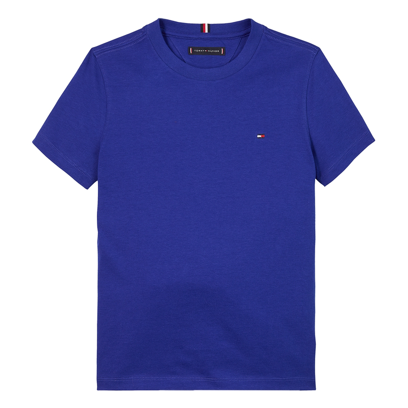 Jongens T-shirt KB0KB06879D03 Tee Tommy Hilfiger BLEU