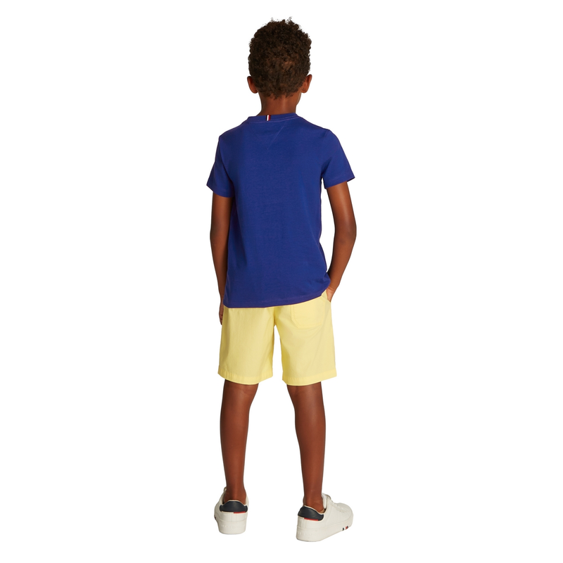 Jongens T-shirt KB0KB06879D03 Tee Tommy Hilfiger BLEU
