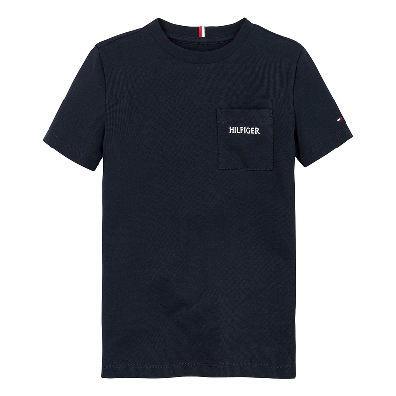 Jongens T-shirt KB0KB09534C1G Tommy Hilfiger NAVY