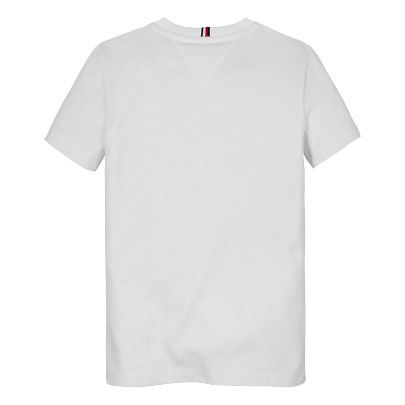 Jongens T-shirt KB0KB09534YBR Tommy Hilfiger Wit