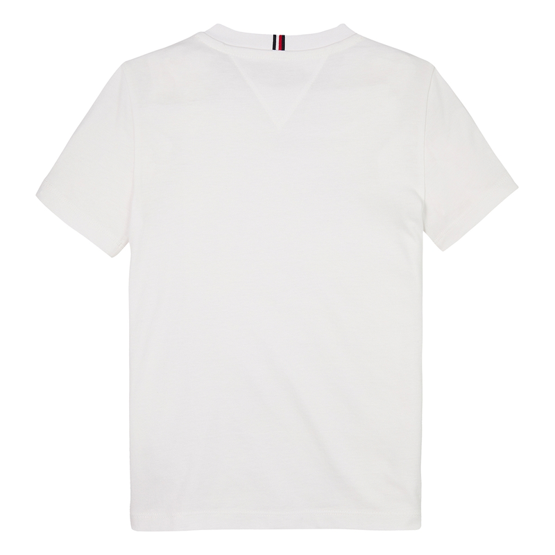 Jongens T-shirt KB0KB09538YBR Tommy Hilfiger Wit