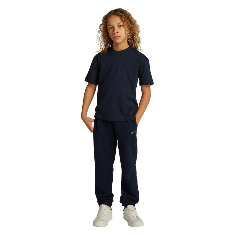Jongens T-shirt KB0KB09646C1G Tee Tommy Hilfiger NAVY