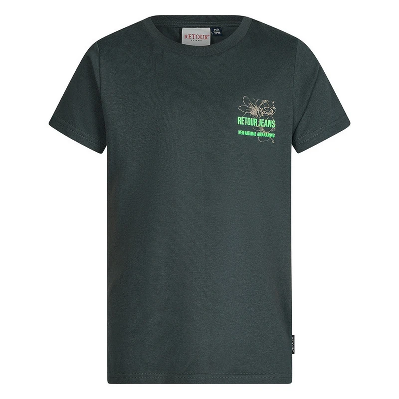 Jongens T-shirt Nathan Retour GROEN