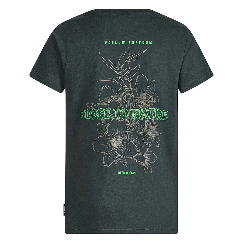 Jongens T-shirt Nathan Retour GROEN