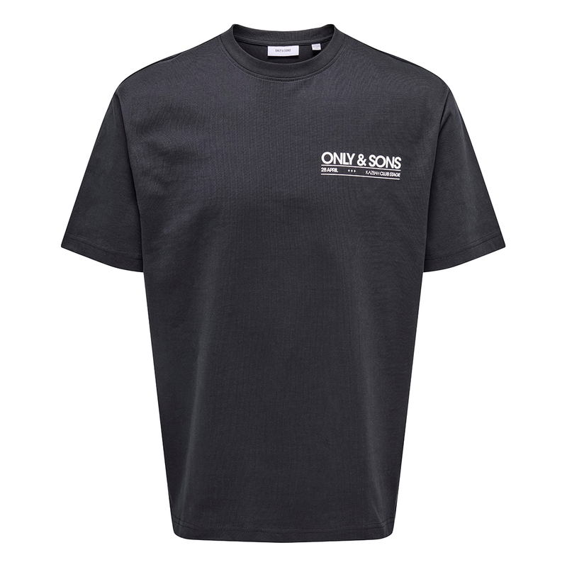 Jongens T-shirt OSJKAZBAH Only ZWART