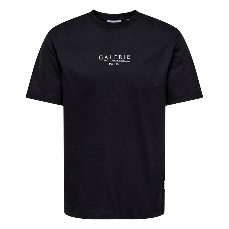 Jongens T-shirt OSJVISTA Only ZWART