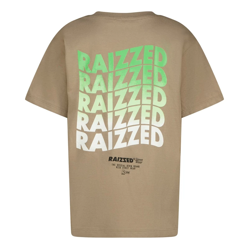 Jongens T-shirt R1235KBN30015 Haw Raizzed DONKER BRUIN