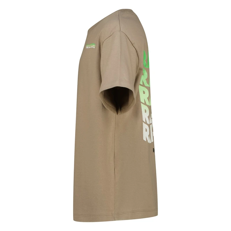 Jongens T-shirt R1235KBN30015 Haw Raizzed DONKER BRUIN