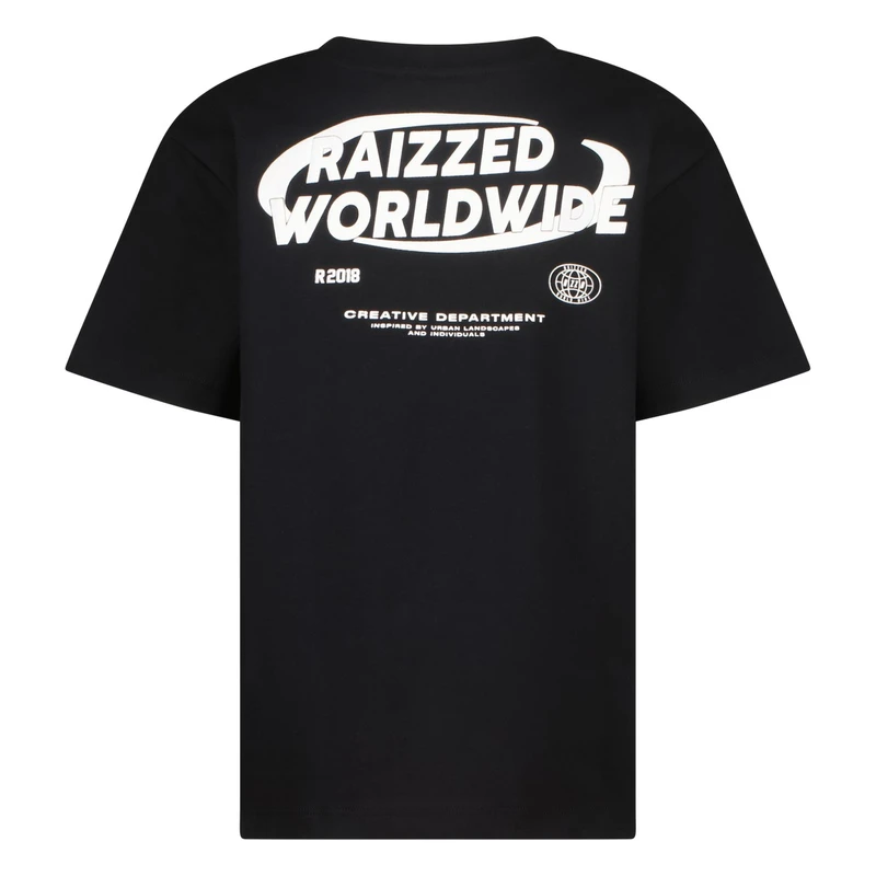 Jongens T-shirt R125KBN30004 Howell Raizzed DEEP BLACK