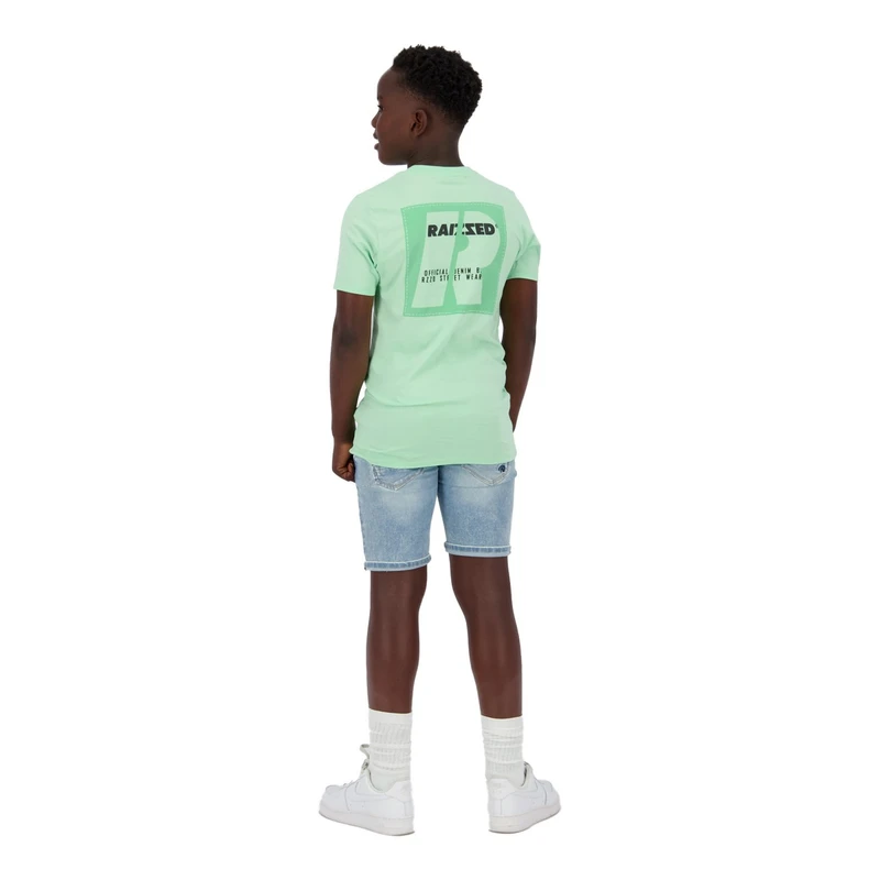 Jongens T-shirt R125KBN30014 Hoosic Raizzed GROEN