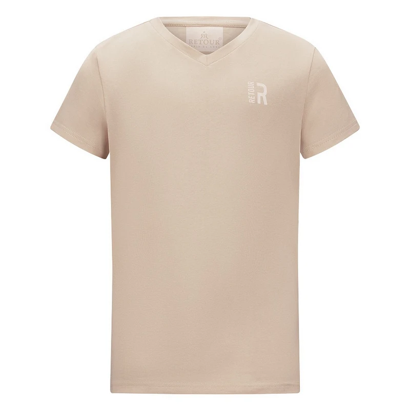 Jongens T-shirt Sean Retour ECRU