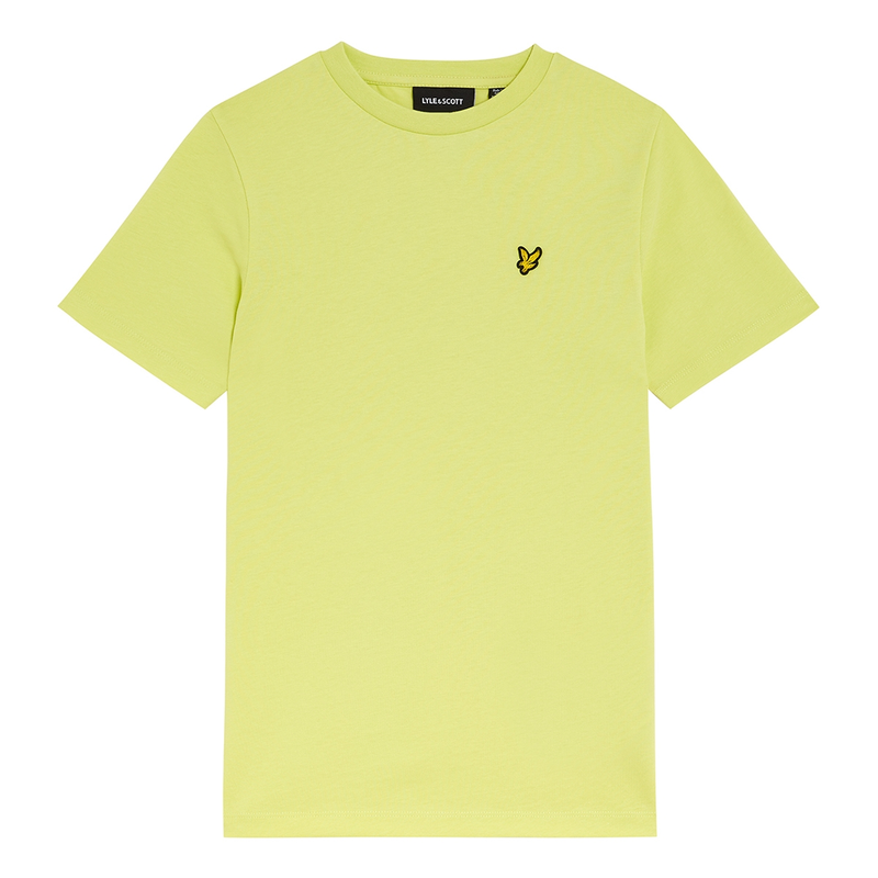 Jongens T-shirt TSB2000V plain shirt Lyle and Scott INDIGO BLUE