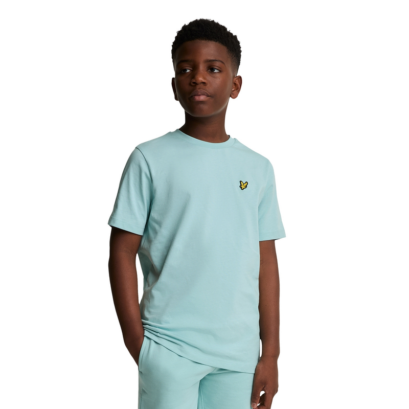 Jongens T-shirt TSB2000V plain shirt Lyle and Scott ROYAL BLUE