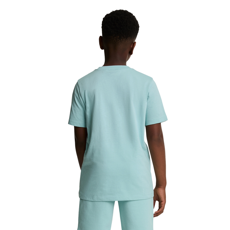 Jongens T-shirt TSB2000V plain shirt Lyle and Scott ROYAL BLUE