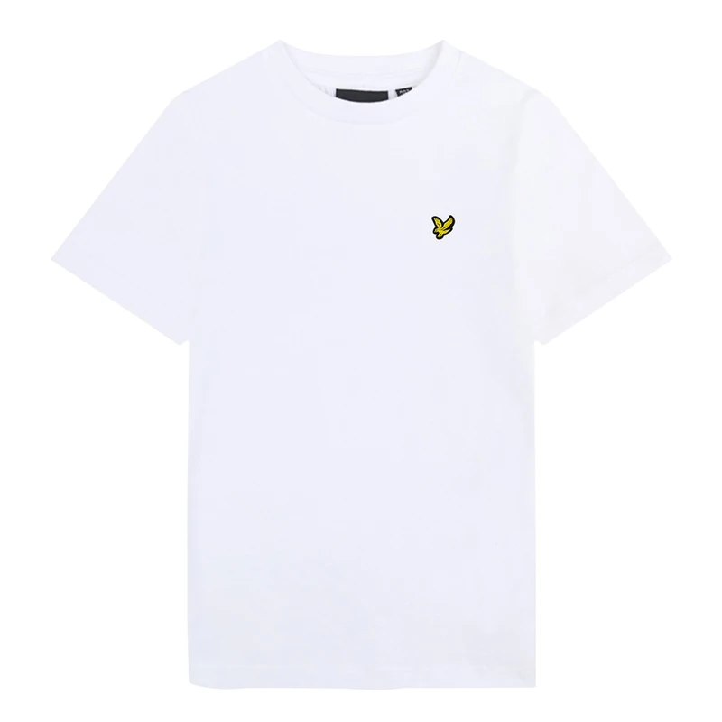Jongens T-shirt TSB2000V tshirt Lyle and Scott Wit