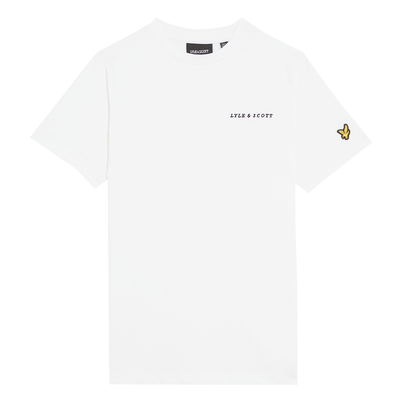 Jongens T-shirt TSB2012V Shirt Lyle and Scott Wit