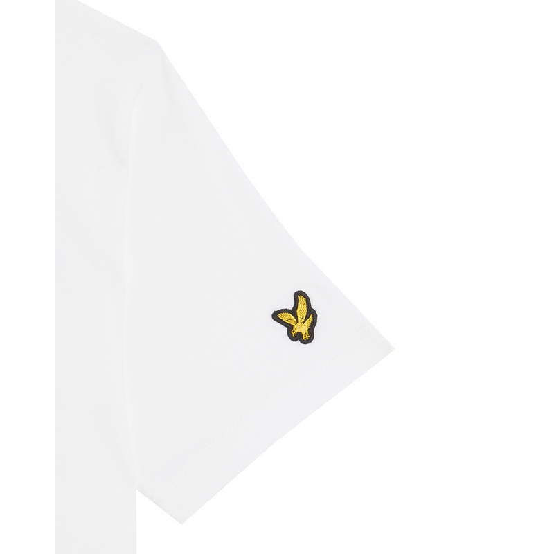 Jongens T-shirt TSB2012V Shirt Lyle and Scott Wit
