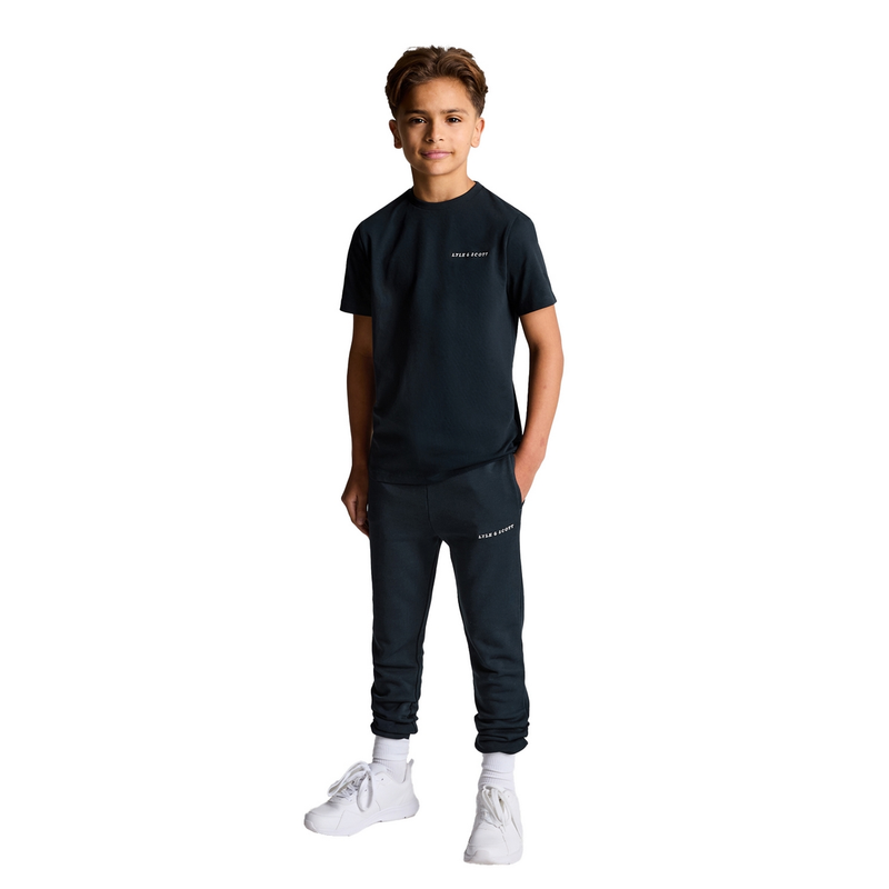 Jongens T-shirt TSB2012V Shirt Lyle and Scott NAVY