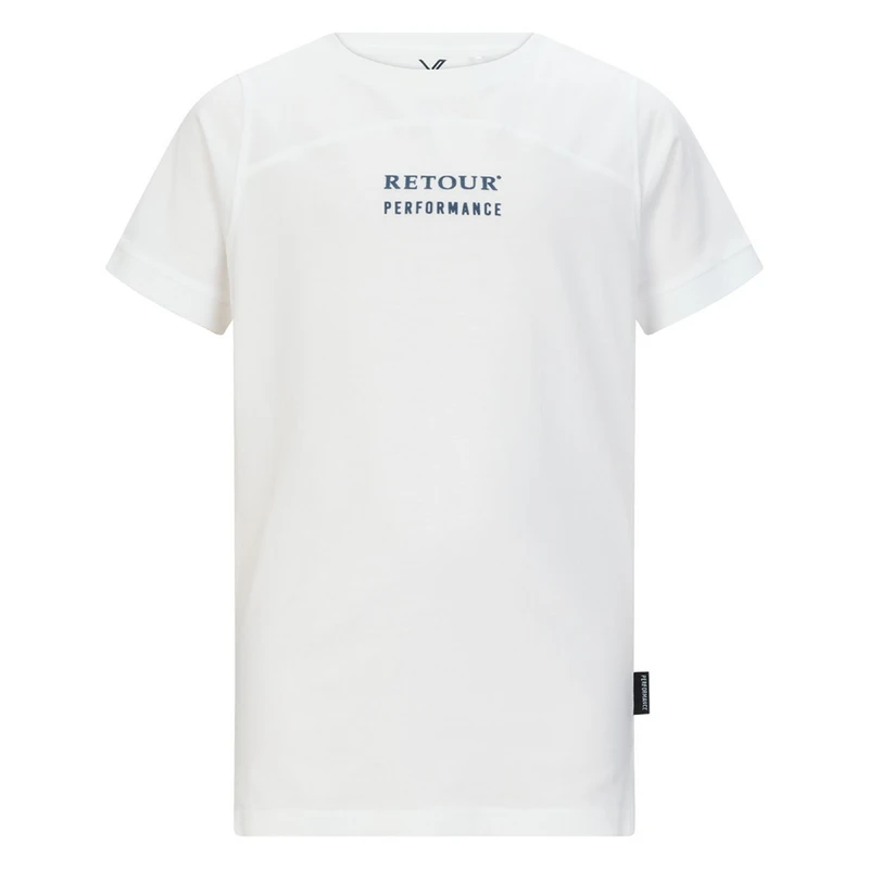 Jongens T-shirt World Retour Wit