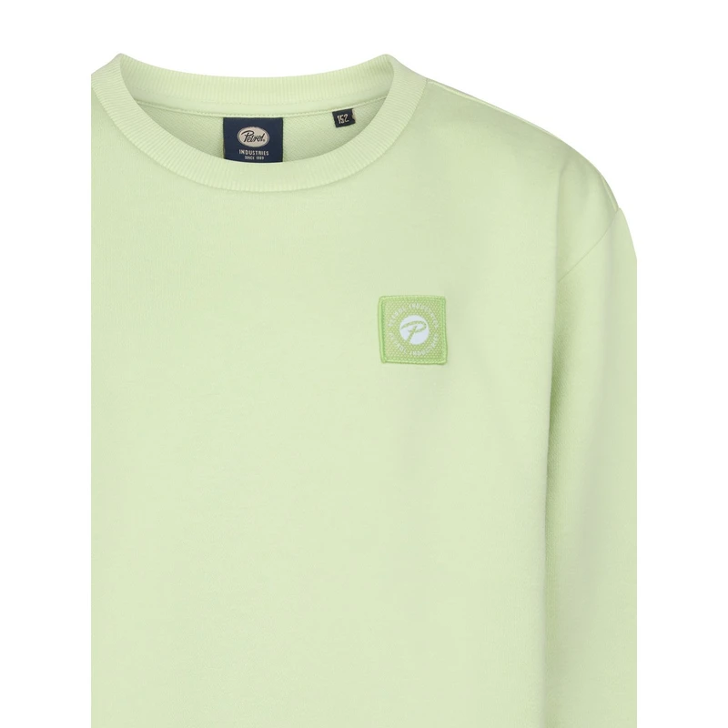Jongens Trui B-1050-SWR352 Petrol LIME