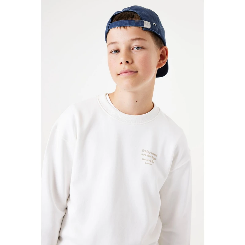 Jongens Trui D53460 Garcia OFF-WHITE