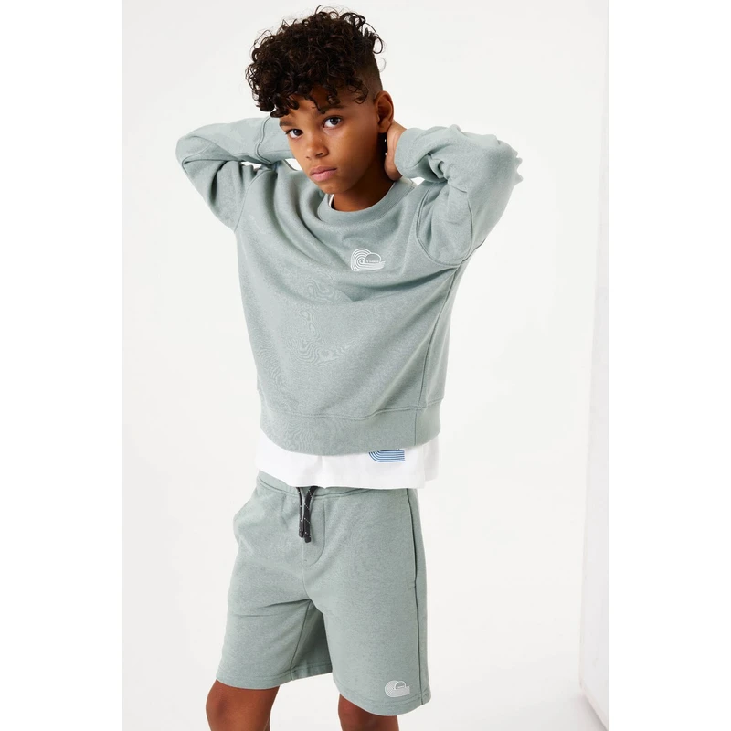 Jongens Trui E53660 Garcia LIGHT BLUE DENIM