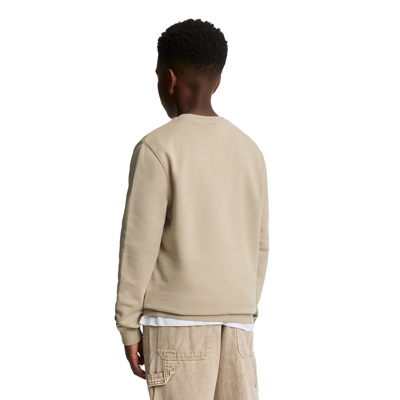 Jongens Trui MLB2000V Sweat Lyle and Scott LICHT GRIJS