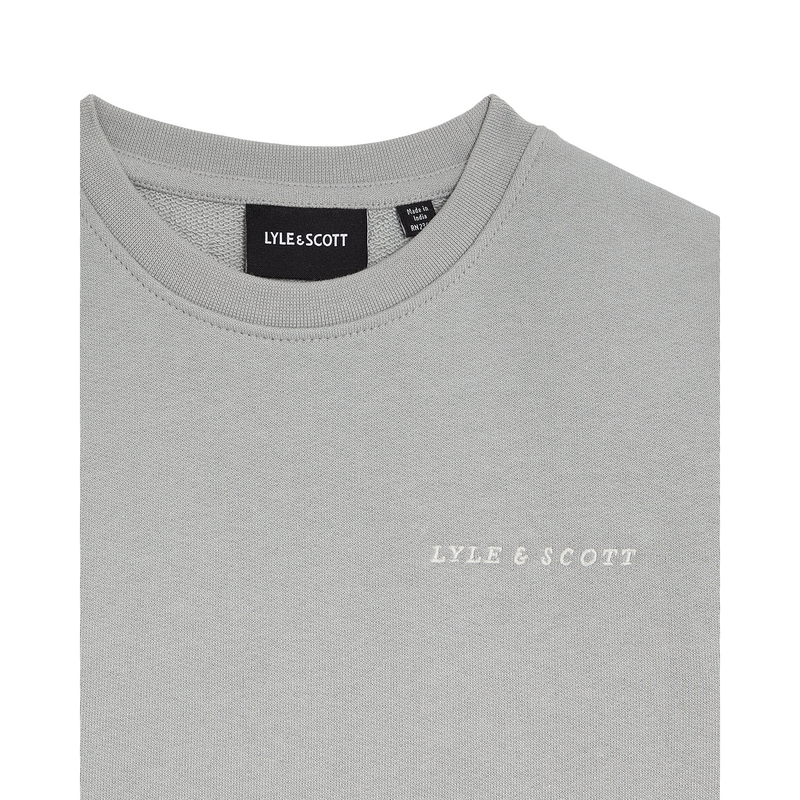 Jongens Trui MLB2019V Script Lyle and Scott LICHT GRIJS