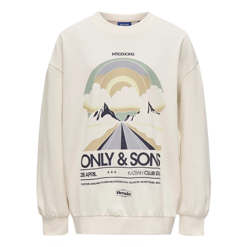 Jongens Trui OSJROAD Only BEIGE