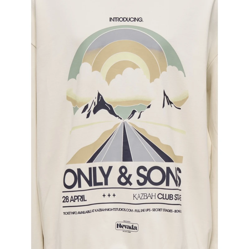 Jongens Trui OSJROAD Only BEIGE