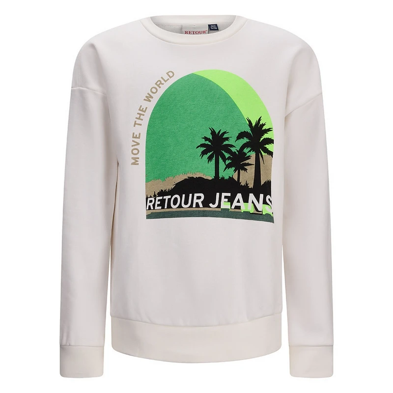 Jongens Trui Ted Retour OFF-WHITE