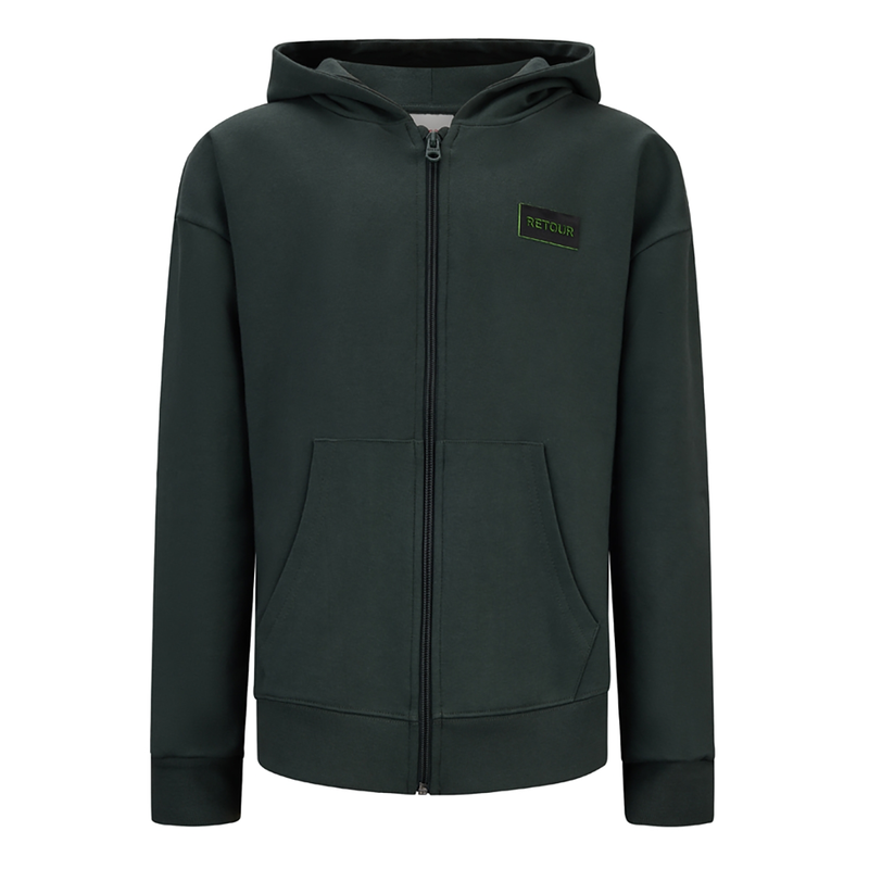 Jongens Vest Jelle Retour GROEN