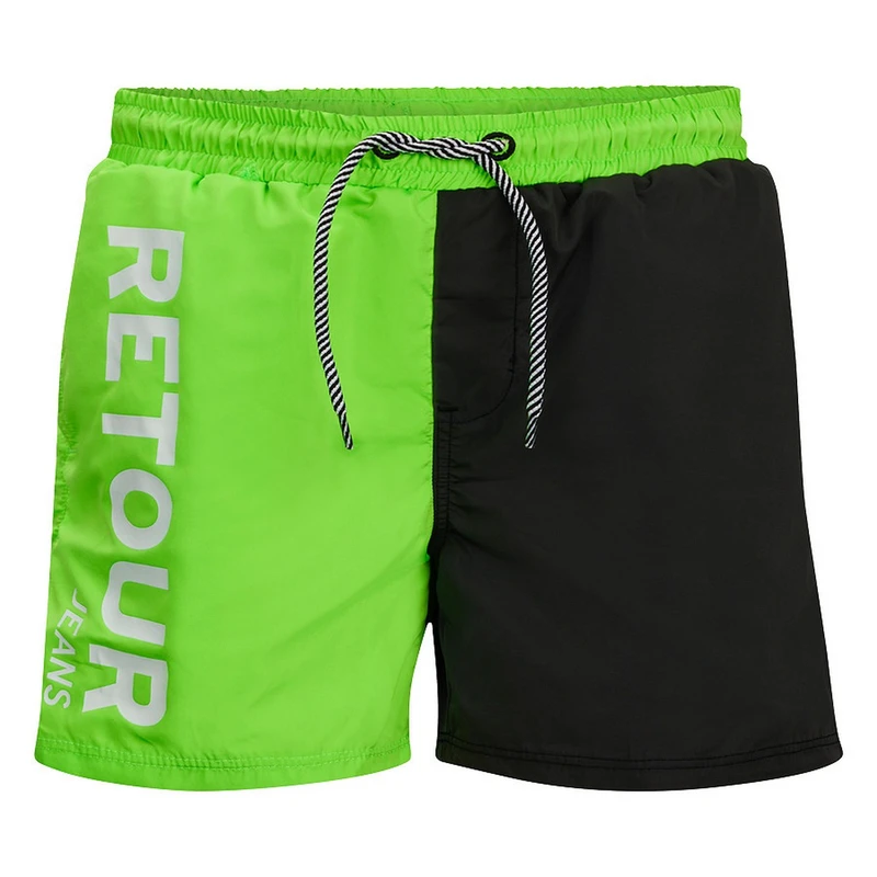 Jongens Zwembroek Renzo Retour GROEN