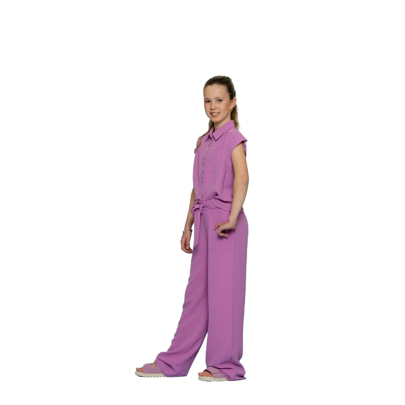 Meisjes Blouse 53145K-21 Geisha LAVENDEL