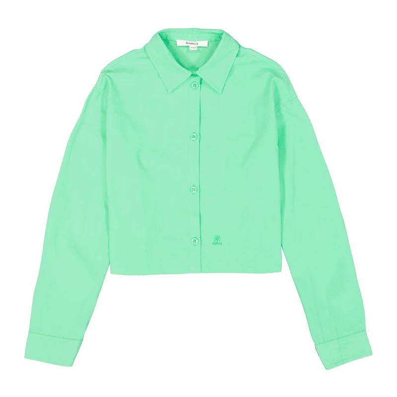 Meisjes Blouse A52631 Garcia GROEN