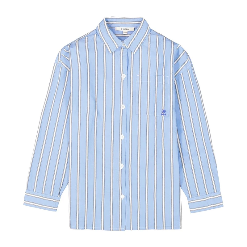 Meisjes Blouse A52632 Garcia BLEU