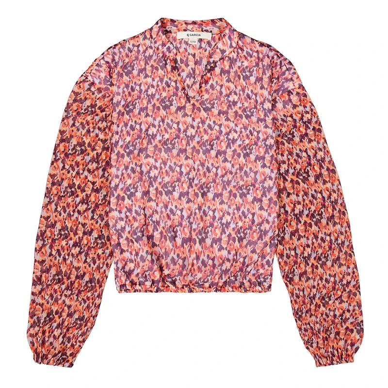 Meisjes Blouse B52431 Garcia KORAAL