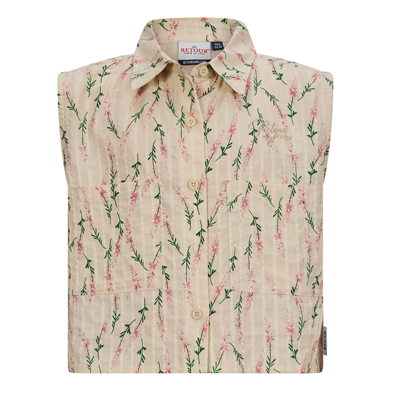 Meisjes Blouse Bella Retour CAMEL