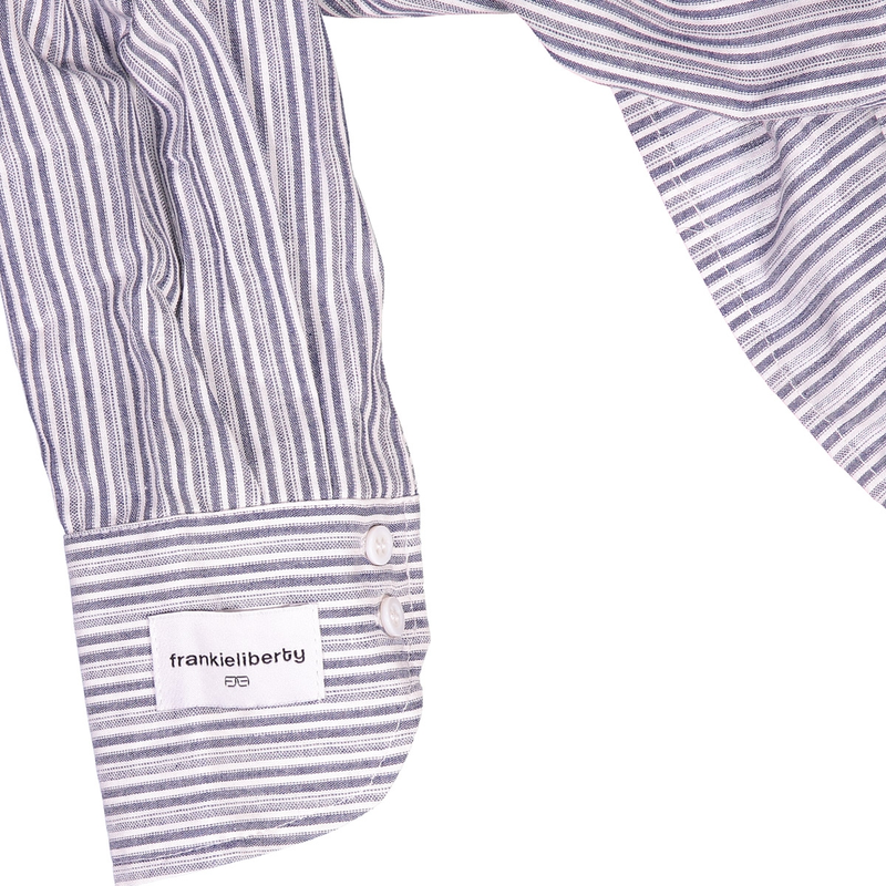 Meisjes Blouse FL25229 Rijntje Frankie & Liberty BLEU