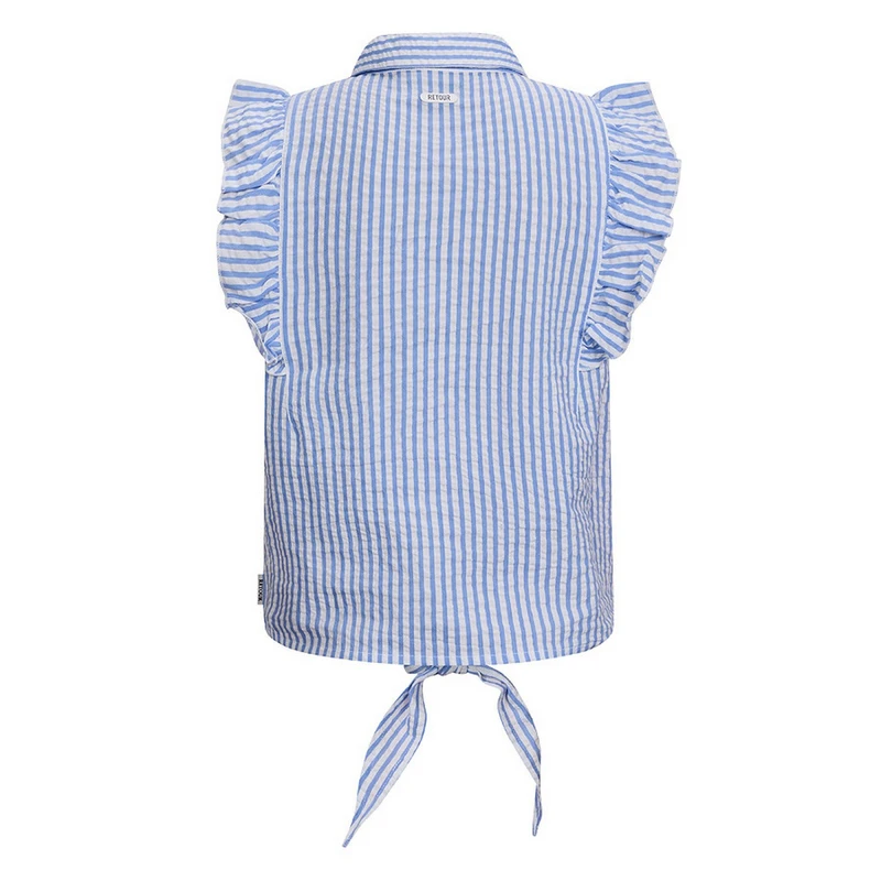 Meisjes Blouse Gitta Retour Wit