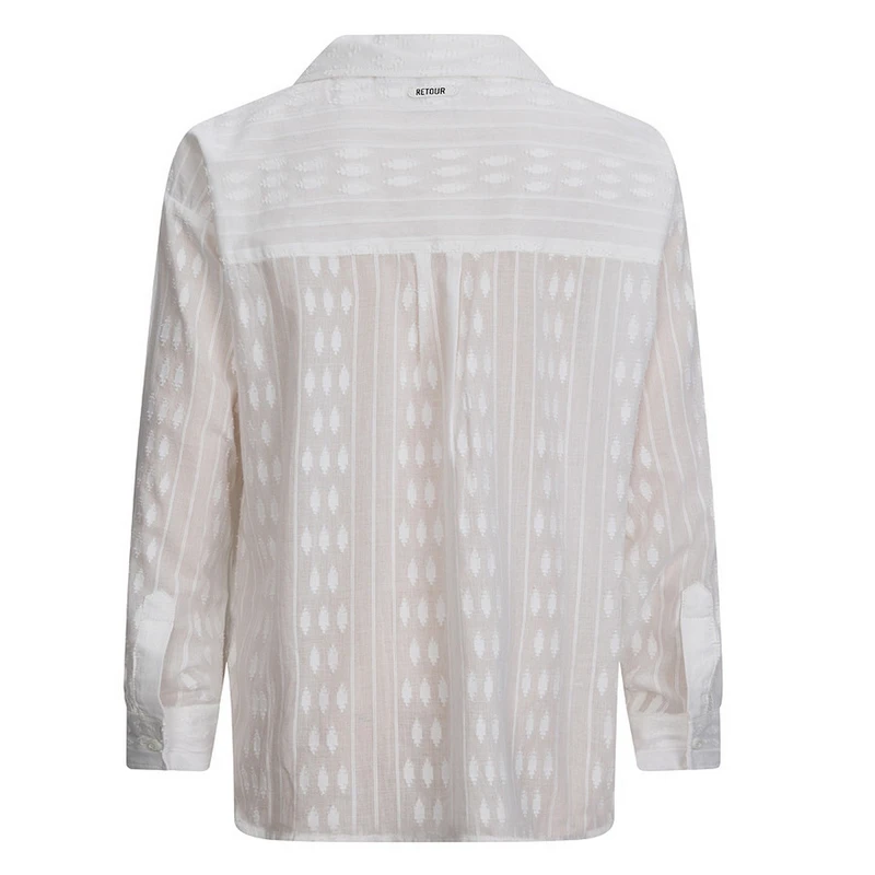 Meisjes Blouse Katja Retour Wit