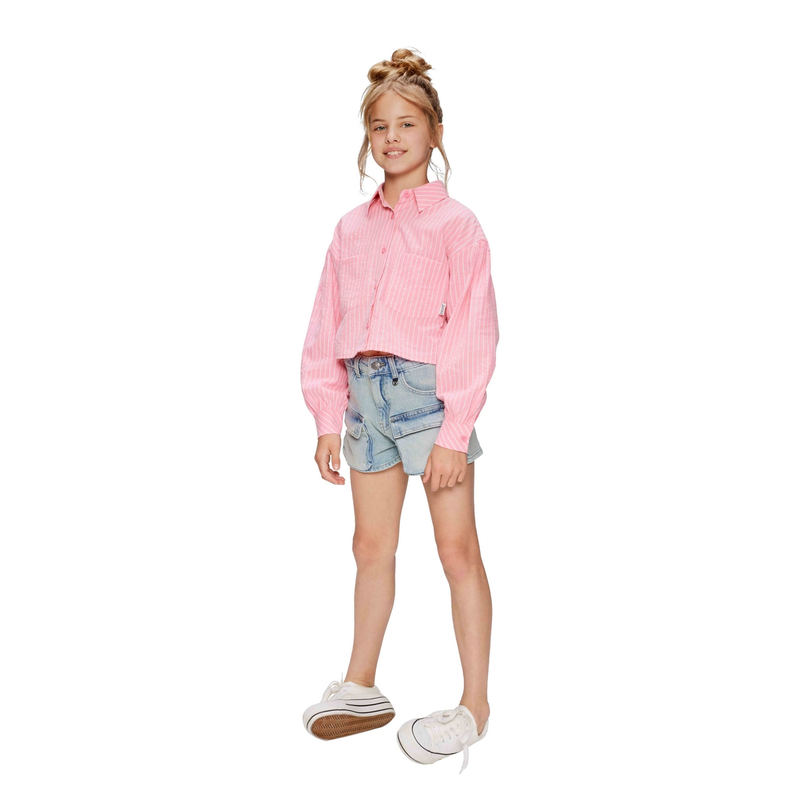 Meisjes Blouse Kitty Retour ORANJE