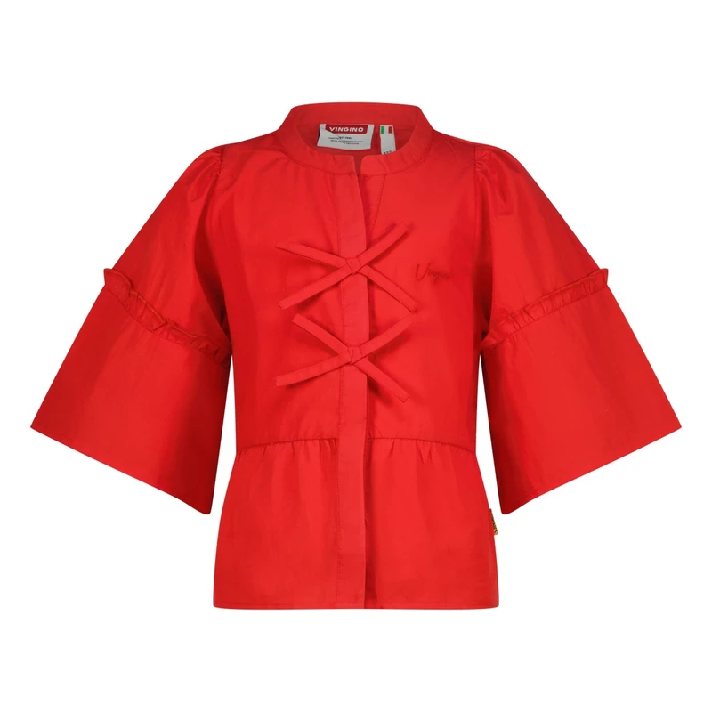 Meisjes Blouse Loretta KGN22001 Vingino ROOD