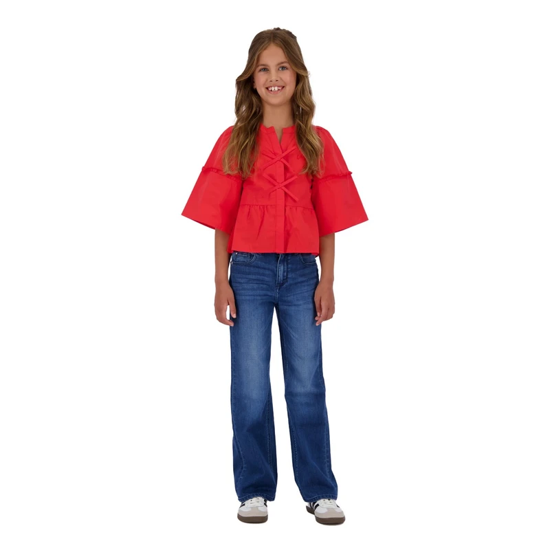 Meisjes Blouse Loretta KGN22001 Vingino ROOD