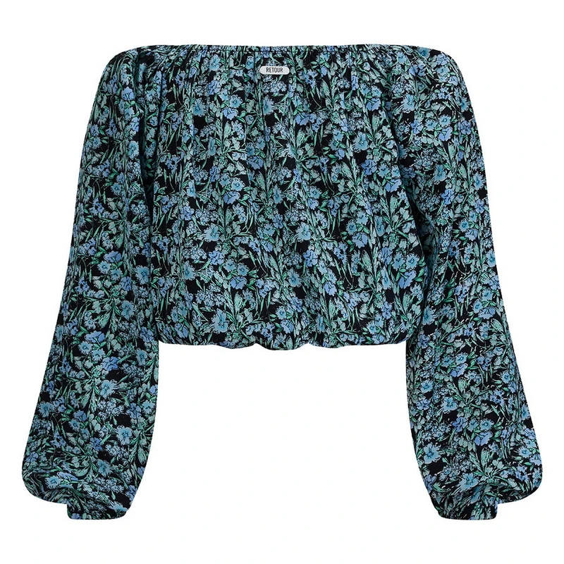 Meisjes Blouse Ollie Retour ZWART