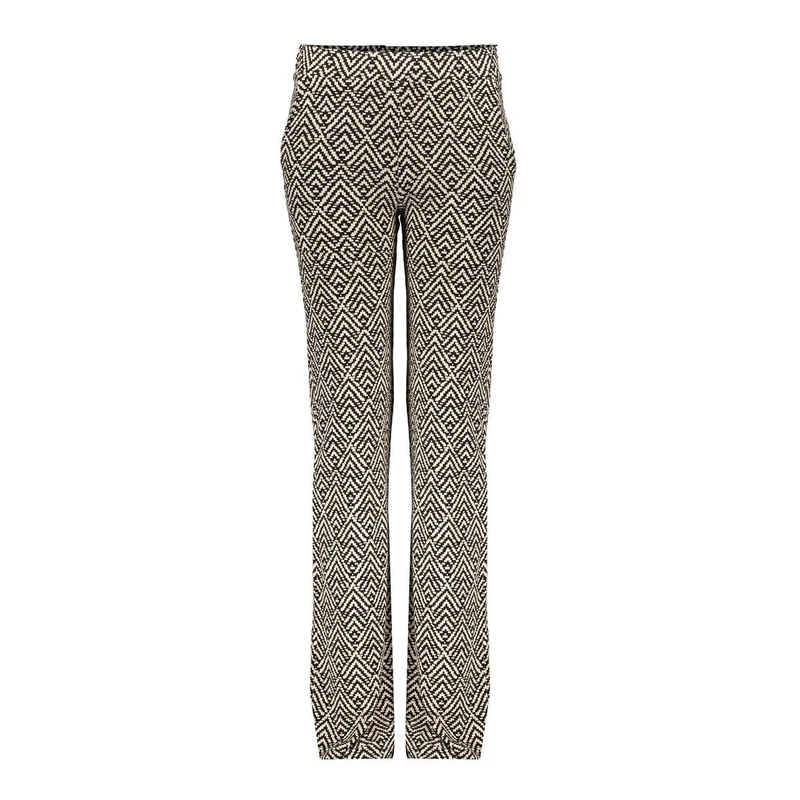 Meisjes Broek 51105K-60 Geisha ZWART DESSIN